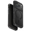 Uniq Combat MagClick dėklas iPhone 17 Pro – juodas
