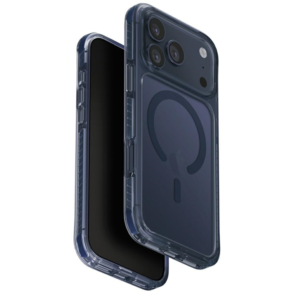 Uniq Combat Magclick įkrovimo dėklas, skirtas iPhone 17 Pro Max - Blue -- iPhone 17 Pro Max