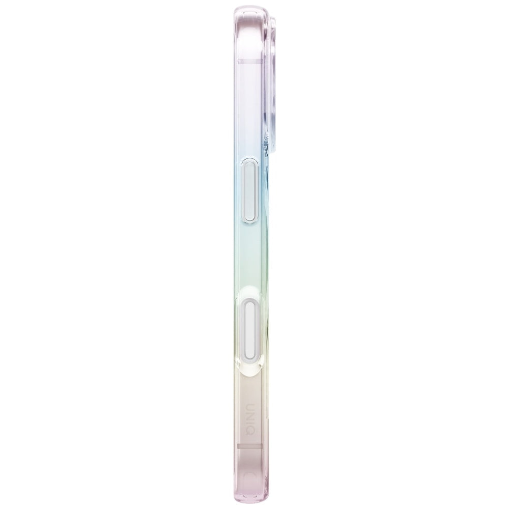 Uniq Iridescia MagClick dėklas iPhone 17 Pro – Holo Quartz