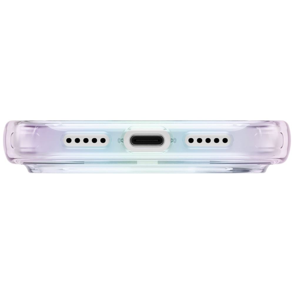 Uniq Iridescia MagClick dėklas iPhone 17 Pro – Holo Quartz