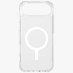 Uniq MagClick dėklas iPhone 17 Air – skaidrus, su blizgučiais