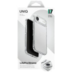 Uniq LifePro Xtreme dėklas iPhone 17 Air – skaidrus
