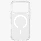 Uniq MagClick dėklas iPhone 17 Pro – skaidrus, blizgus