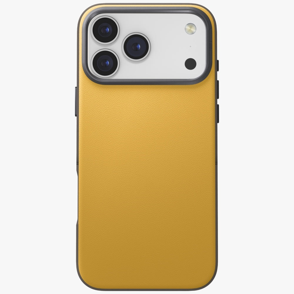 Uniq Garso DS dėklas, skirtas iPhone 17 Pro Max Magclick Charging - Yellow-Gray