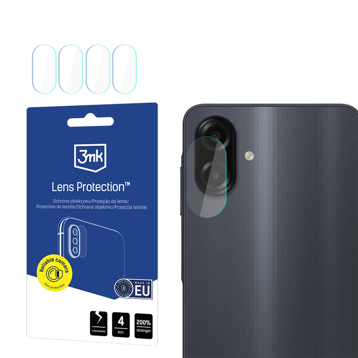3mk Lens Protection kameros stiklas Samsung Galaxy A07 4G -- Samsung Galaxy A07