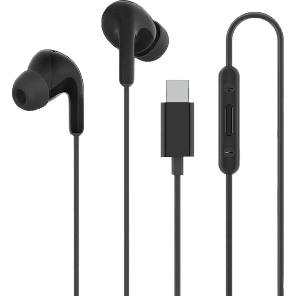 „Xiaomi BHR8930GL“ į ausis įdedamos laidinės ausinės USB-C su nuotolinio valdymo pulteliu – juodos -- Headphones
