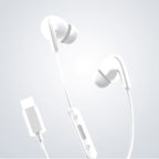 „Xiaomi BHR8931GL“ į ausis įdedamos laidinės ausinės USB-C su nuotolinio valdymo pultu – balta