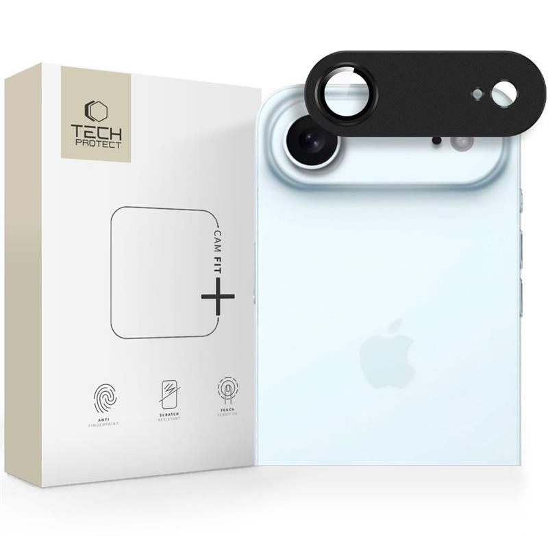 Tech-Protect Camfull Fit+ kameros apsauga iPhone 17 Air – juoda -- iPhone 17 Air