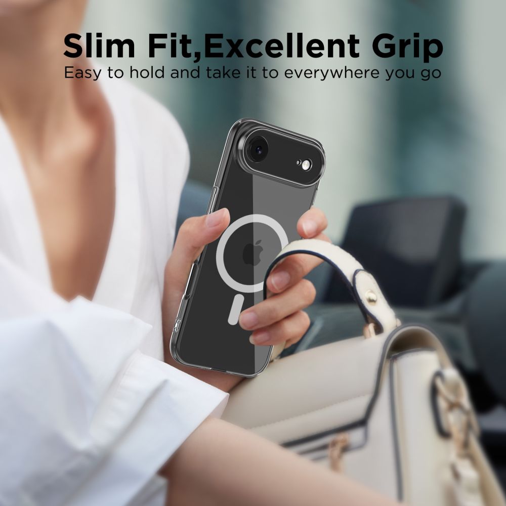 Tech-Protect FlexAir MagSafe dėklas iPhone 17 Air – skaidrus -- iPhone 17 Air