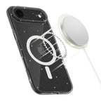 Tech-Protect FlexAir MagSafe dėklas iPhone 17 Air – skaidrus su blizgučiais -- iPhone 17 Air
