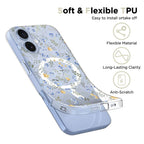 Tech-Protect FlexAir MagSafe dėklas iPhone 17 – gėlės -- iPhone 17