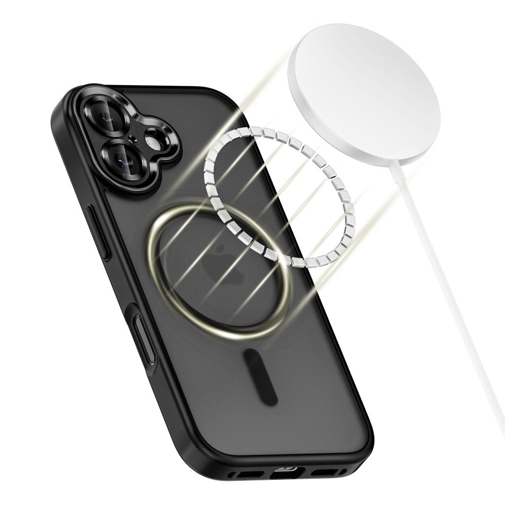 Tech-Protect MagCam MagSafe dėklas iPhone 17 – mat. juodas -- iPhone 17
