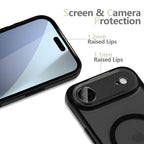 Tech-Protect MagCam MagSafe dėklas iPhone 17 Air – matinis juodas -- iPhone 17 Air