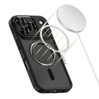 Tech-Protect MagCam MagSafe dėklas iPhone 17 Pro – matinės juodos spalvos -- iPhone 17 Pro