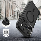 Tech-Protect MagCam MagSafe dėklas iPhone 17 Pro – matinės juodos spalvos -- iPhone 17 Pro