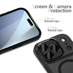 Tech-Protect MagCam MagSafe dėklas iPhone 17 Pro Max – matinis juodas -- iPhone 17 Pro Max