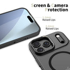 Tech-Protect MagSafe dėklas su stovu iPhone 17 Pro Max – juodas -- iPhone 17 Pro Max