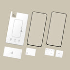 Tech-Protect Glass Fit+ stiklas Galaxy S25 FE – juodas (2 vnt.) -- Samsung Galaxy S25 FE