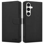 Tech-Protect Wallet dėklas Samsung Galaxy S25 FE – juodas -- Samsung Galaxy S25 FE