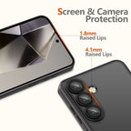 Tech-Protect MagFlex MagSafe dėklas Galaxy S25 FE – juodas -- Samsung Galaxy S25 FE
