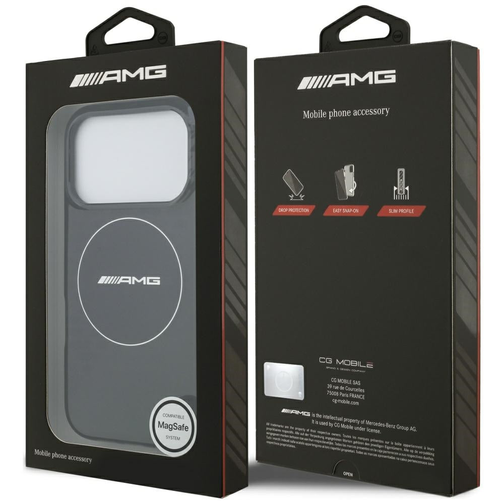 AMG dūminis MagSafe dėklas iPhone 17 Pro – juodas -- iPhone 17 Pro