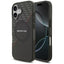AMG Double Layer Transparent Rhombs MagSafe dėklas, skirtas iPhone 17 - Juodas ir raudonas -- iPhone 17