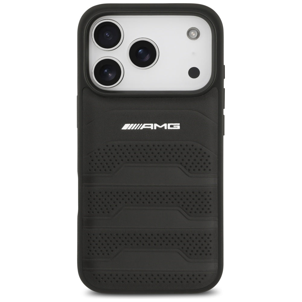 AMG odinis dėklas iPhone 17 Pro – juodas