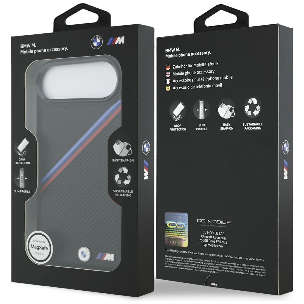 BMW MagSafe dėklas iPhone 17 Air – juodas