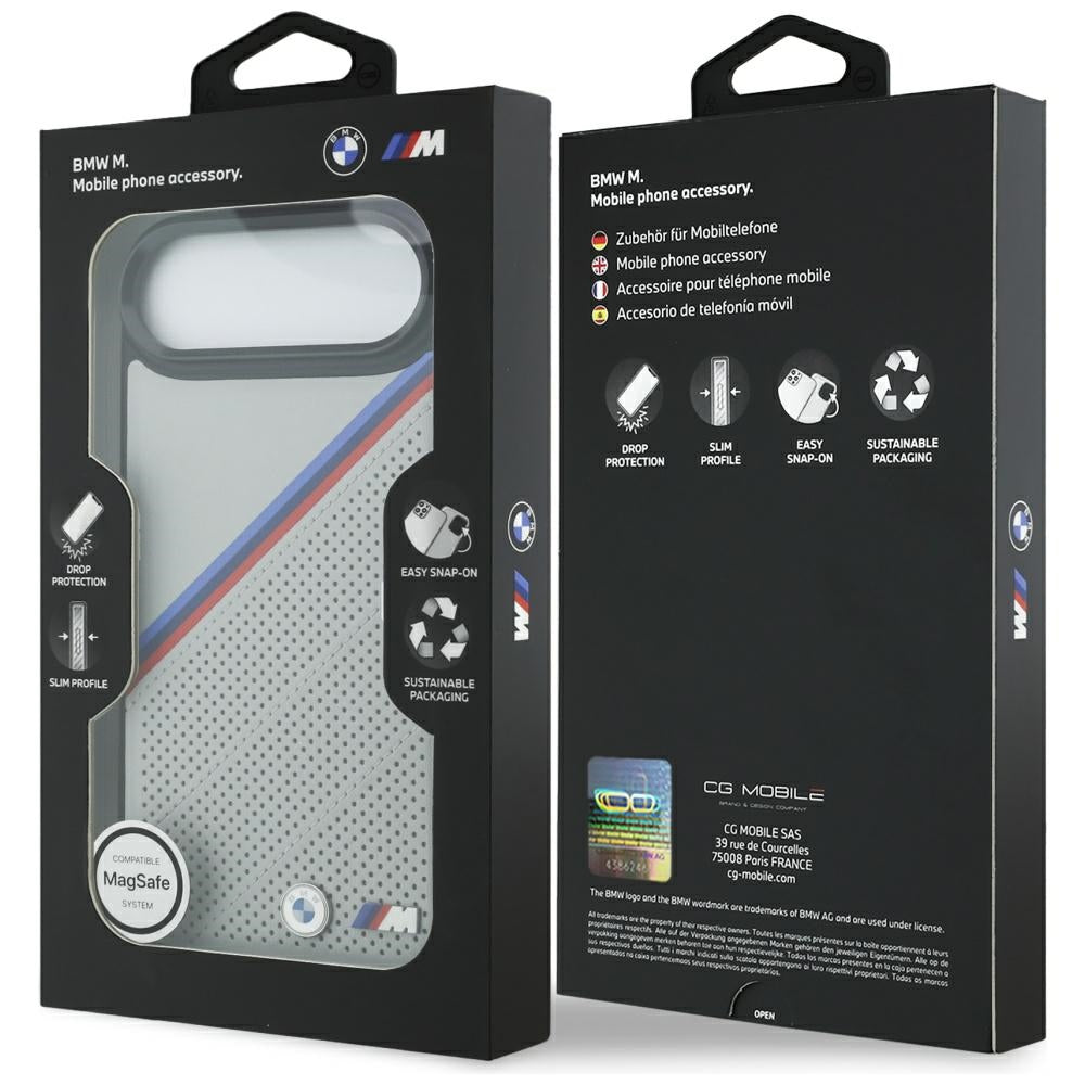 BMW MagSafe dėklas iPhone 17 Air – pilkas