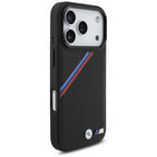 BMW M trispalvis metalinis logotipas MagSafe Dėklas, skirtas iPhone 17 Pro - Black