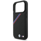 BMW M trispalvis metalinis logotipas MagSafe Dėklas, skirtas iPhone 17 Pro - Black