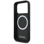 BMW M trispalvis metalinis logotipas MagSafe Dėklas, skirtas iPhone 17 Pro - Black