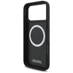 BMW M trispalvis metalinis logotipas MagSafe Dėklas, skirtas iPhone 17 Pro Max - Black