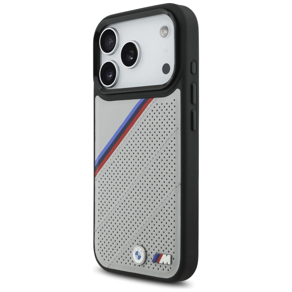 BMW MagSafe dėklas iPhone 17 Pro – pilkas