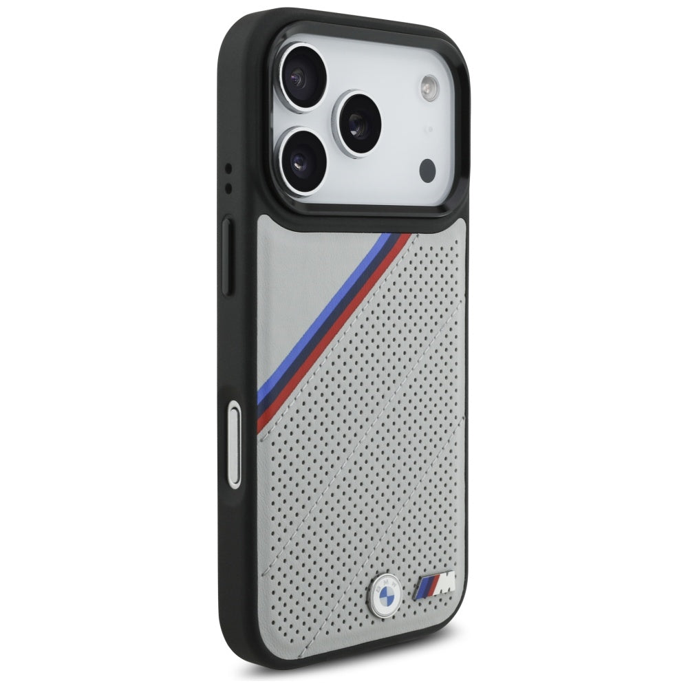 BMW MagSafe dėklas iPhone 17 Pro – pilkas
