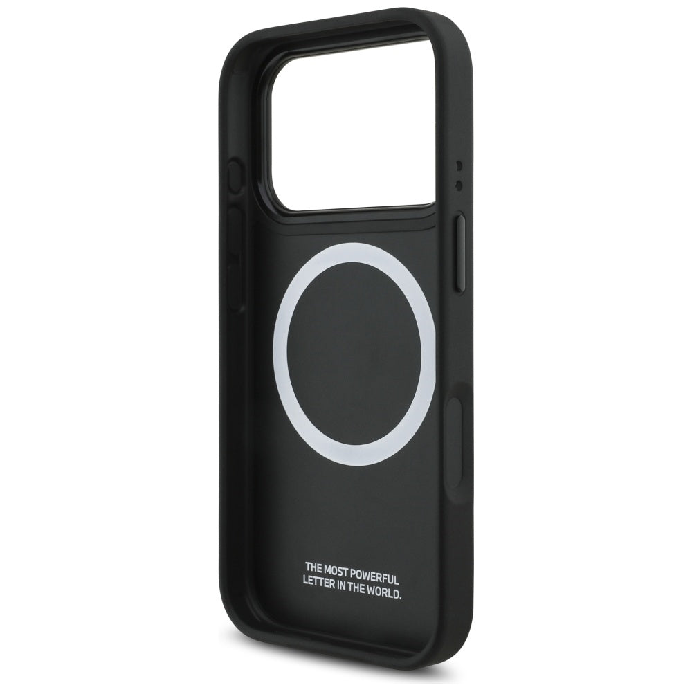 BMW MagSafe dėklas iPhone 17 Pro – pilkas