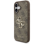 Guess 4G Big Logo dėklas iPhone 17 – rudas