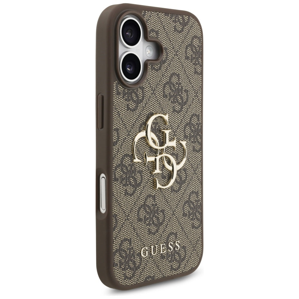 Guess 4G Big Logo dėklas iPhone 17 – rudas
