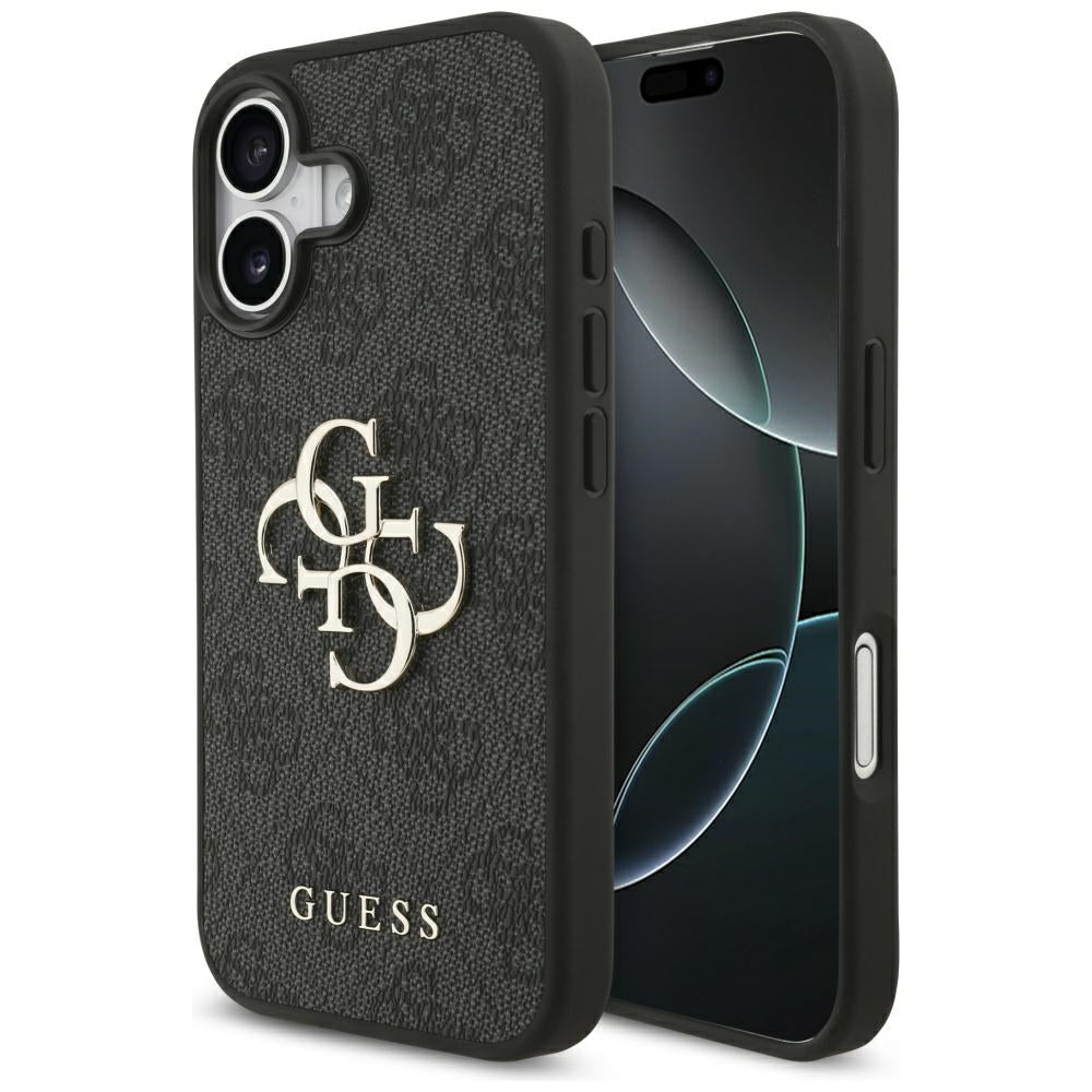 Guess 4G Big Logo dėklas iPhone 17 – juodas -- iPhone 17