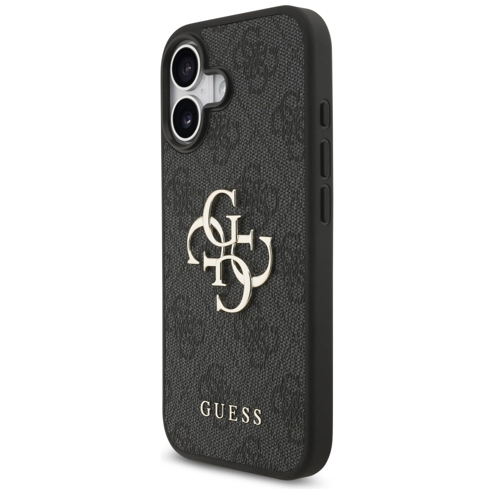 Guess 4G Big Logo dėklas iPhone 17 – juodas -- iPhone 17