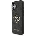 Guess 4G Big Logo dėklas iPhone 17 – juodas -- iPhone 17