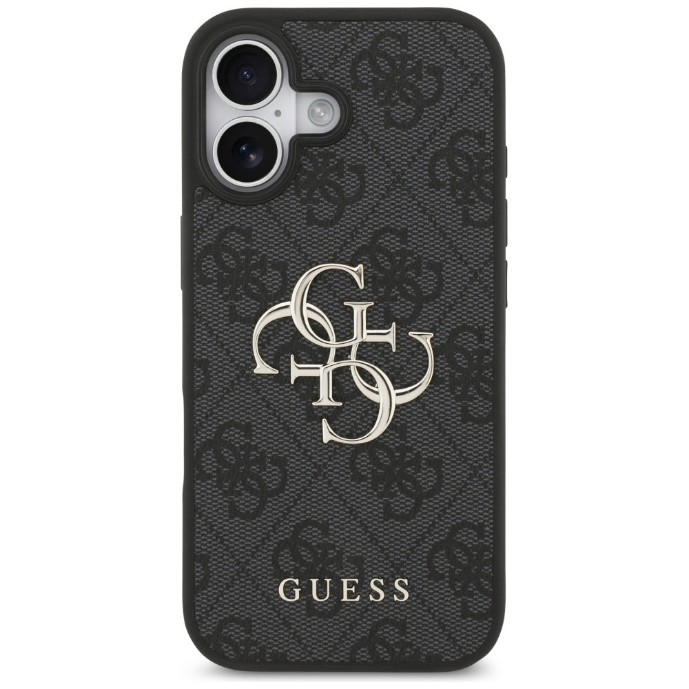 Guess 4G Big Logo dėklas iPhone 17 – juodas -- iPhone 17