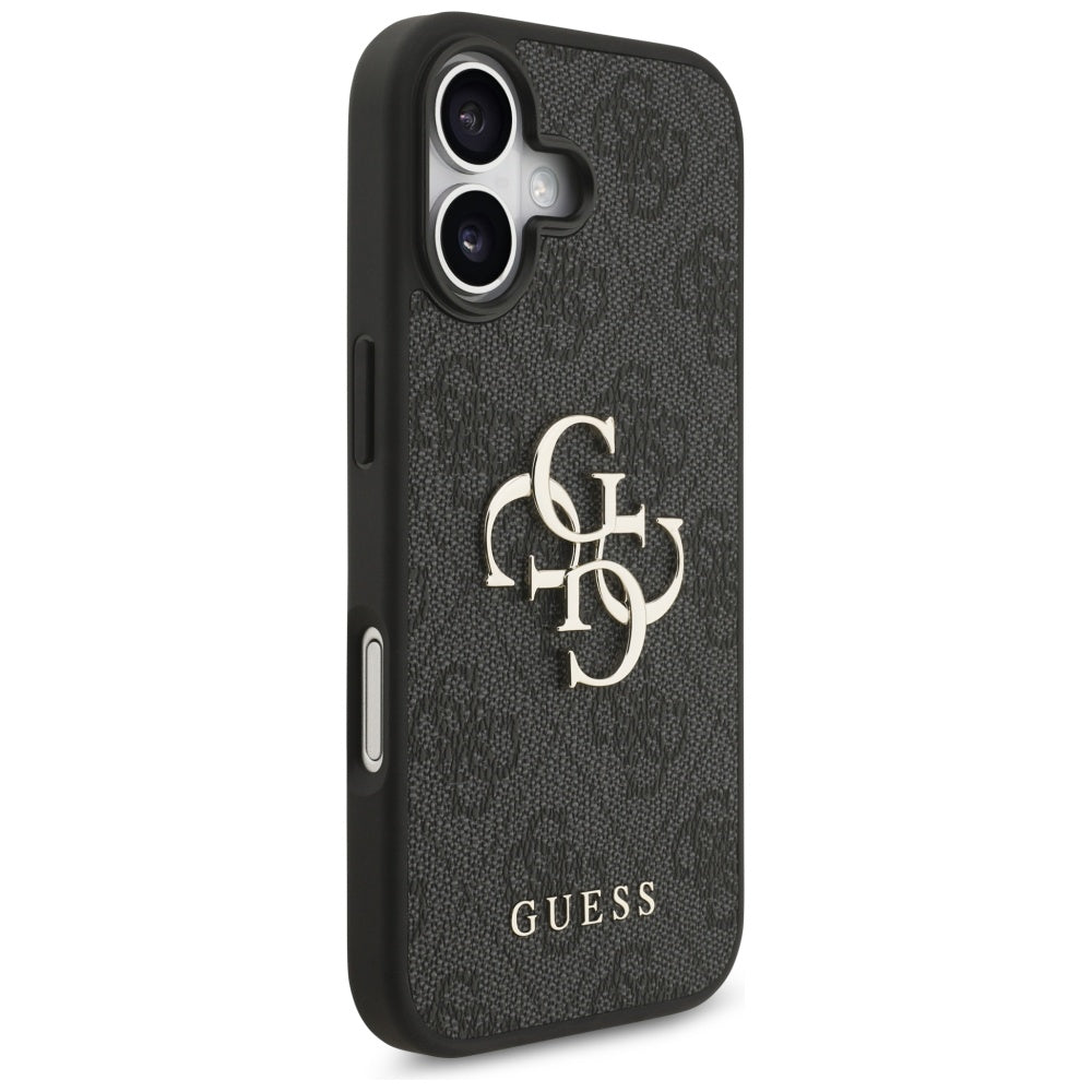 Guess 4G Big Logo dėklas iPhone 17 – juodas -- iPhone 17
