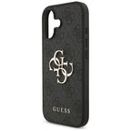 Guess 4G Big Logo dėklas iPhone 17 – juodas -- iPhone 17
