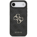 Guess 4G Didelis logotipo dėklas, skirtas iPhone 17 Air - Black