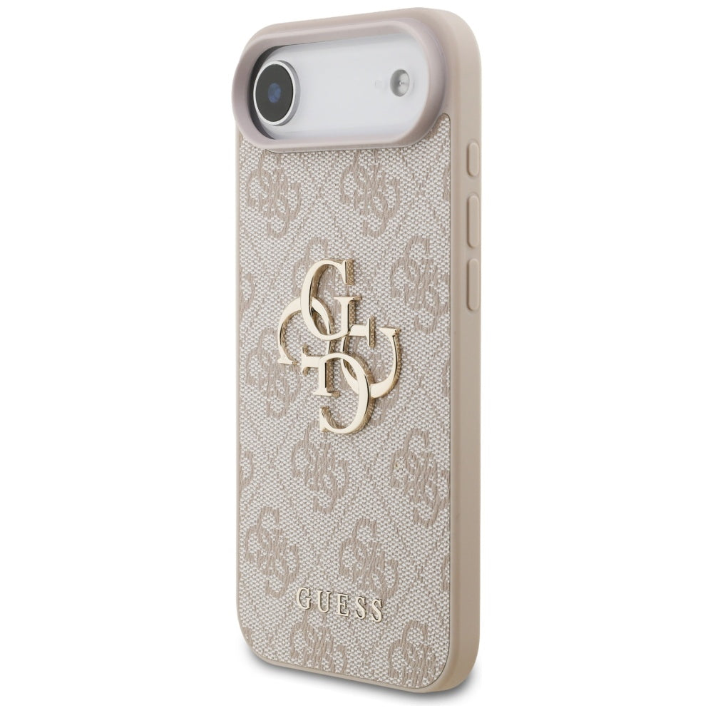 Guess 4G Didelis logotipo dėklas, skirtas iPhone 17 Air - Pink