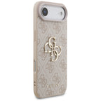 Guess 4G Didelis logotipo dėklas, skirtas iPhone 17 Air - Pink