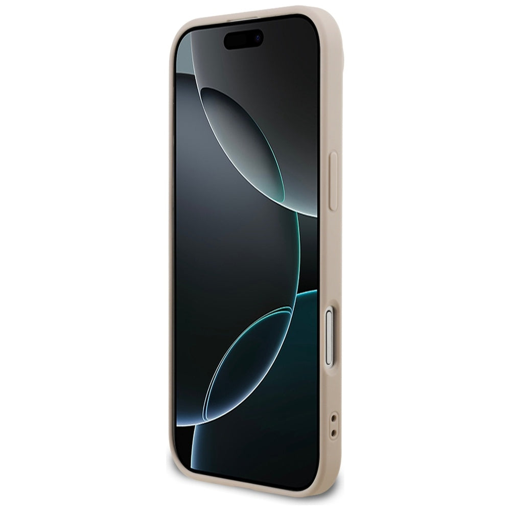 Guess 4G Didelis logotipo dėklas, skirtas iPhone 17 Air - Pink