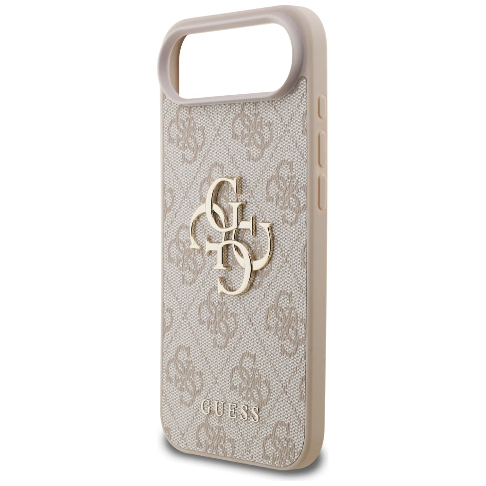 Guess 4G Didelis logotipo dėklas, skirtas iPhone 17 Air - Pink