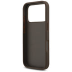 Guess 4G Big Logo dėklas iPhone 17 Pro – rudas -- iPhone 17 Pro